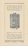 710494 Brochure ‘De Warmtevoorziening in Huizen, Hotels, Restaurants, Fabrieken, Ziekenhuizen, enz.’, uitgegeven door ...